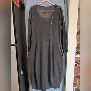 Luukaa Long Sleeve Balloon Dress